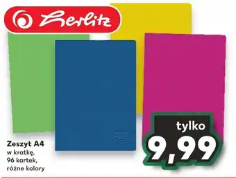 Kaufland Zeszyt herlitz oferta