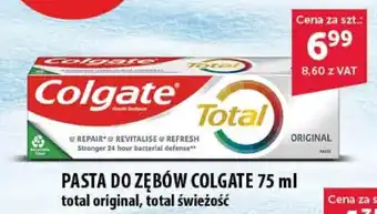Eurocash Cash & Carry PASTA DO ZĘBÓW COLGATE 75 ml oferta