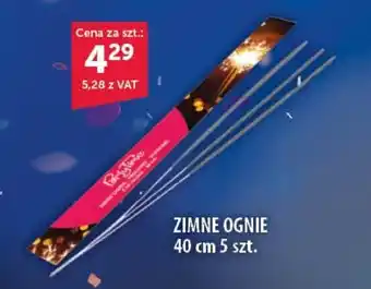 ZIMNE OGNIE 40 cm 5 szt.