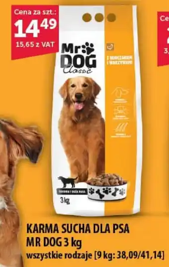 Eurocash Cash & Carry KARMA SUCHA DLA PSA MR DOG 3 kg oferta