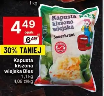 Delikatesy Centrum Kapusta kiszona wiejska Bies 1,1 kg oferta