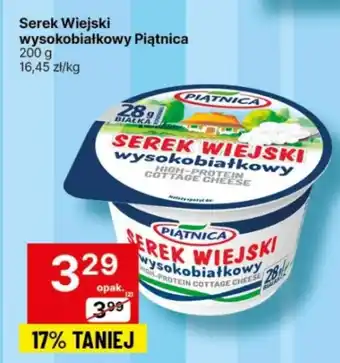 Delikatesy Centrum Serek Wiejski wysokobiałkowy Piątnica 200 g oferta