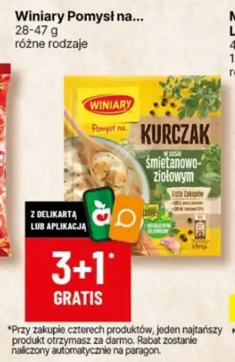Delikatesy Centrum Winiary Pomysł na... 28-47 g oferta
