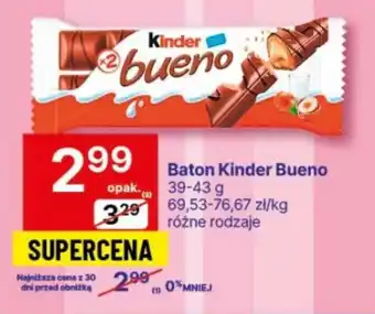 Delikatesy Centrum Baton Kinder Bueno 39-43 g oferta