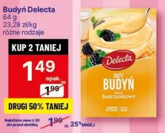 Delikatesy Centrum Budyń Delecta 64 g oferta