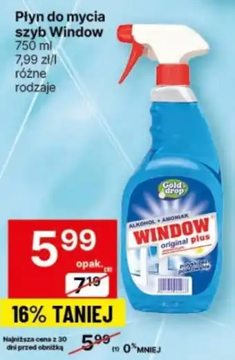 Delikatesy Centrum Płyn do mycia szyb Window 750 ml oferta