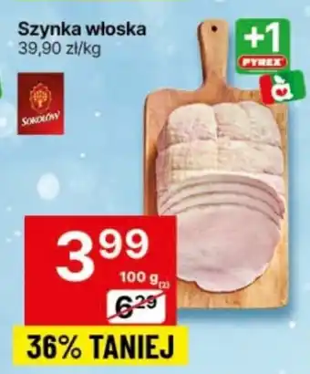 Delikatesy Centrum Szynka włoska Sokołów 100 g oferta