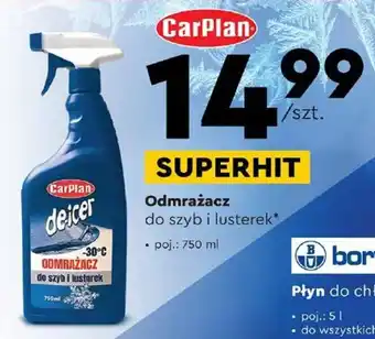 Biedronka CarPlan Odmrażacz do szyb i lusterek 750 ml oferta