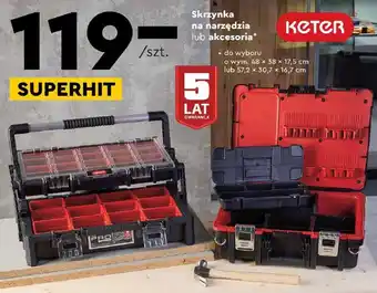 Biedronka KETER Skrzynka na narzędzia lub akcesoria oferta