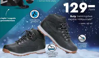 Biedronka Buty trekkingowe męskie HiMountain oferta