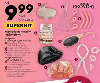 Biedronka FRANCK PROVOST Akcesoria do włosów i skóry głowy oferta