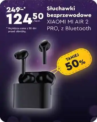 Biedronka Słuchawki bezprzewodowe XIAOMI MI AIR 2 PRO oferta