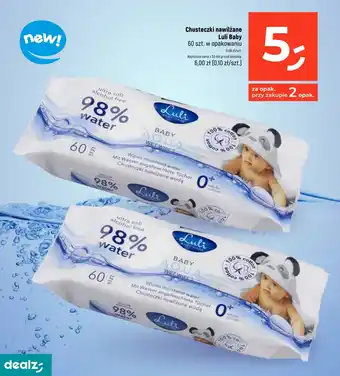 Dealz Chusteczki nawilżane Luli Baby 60 szt. oferta