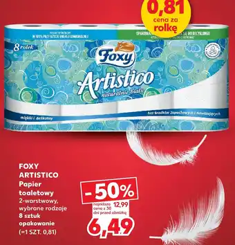 Kaufland FOXY ARTISTICO Papier toaletowy 8szt. oferta