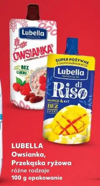 Kaufland LUBELLA Owsianka Przekąska ryżowa 100g oferta