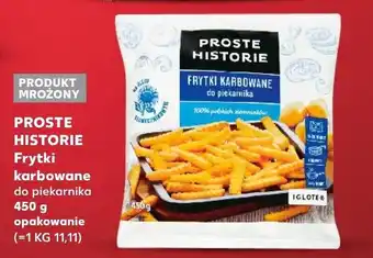 Kaufland PROSTE HISTORIE Frytki karbowane do piekarnika 450 g oferta