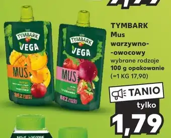 Kaufland TYMBARK Mus warzywno owocowy 100g oferta