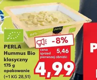 Kaufland PERLA Hummus Bio klasyczny 175 g oferta