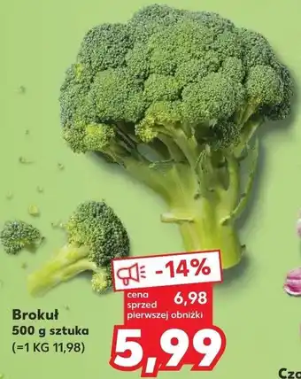 Kaufland Brokuł 500 g oferta
