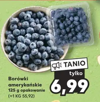 Kaufland Borówki amerykańskie 125 g oferta