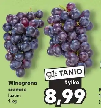 Kaufland Winogrona 1kg oferta