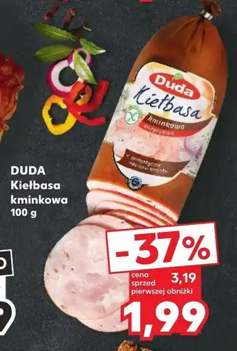 Kaufland DUDA Kiełbasa kminkowa 100 g oferta