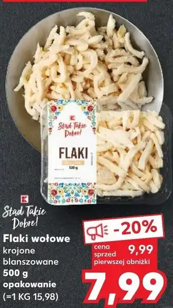 Kaufland Flaki wołowe 500 g oferta