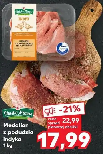Kaufland Medalion z podudzia indyka 1 kg oferta