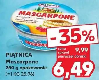 Kaufland PIĄTNICA Mascarpone 250 g oferta