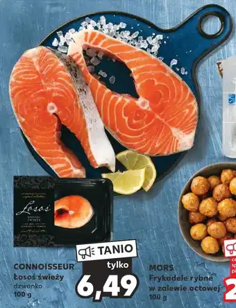 Kaufland CONNOISSEUR Łosoś świeży dzwonko 100 g oferta