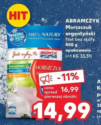 Kaufland ABRAMCZYK Morszczuk argentyński 450g oferta