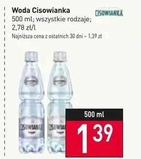 Stokrotka Cisowianka naturalna woda mineralna gazowana niskosodowa 500 ml oferta