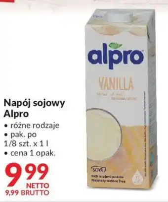 Makro Napój sojowy Alpro oferta