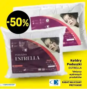 Intermarche Kołdry Poduszki ESTRELLA oferta