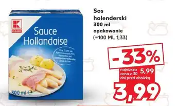 Kaufland Sos holenderski 300 ml oferta