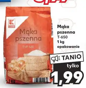 Kaufland Mąka pszenna T-650 1kg oferta