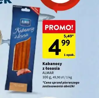 Intermarche Kabanosy z łososia 100g oferta