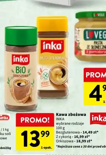 Intermarche Kawa zbozowa INKA 100g oferta