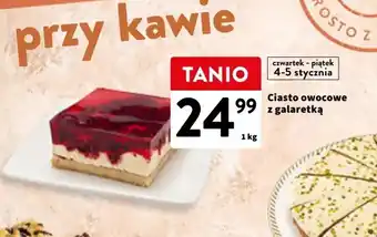 Ciasto owocowe z galaretką 1kg