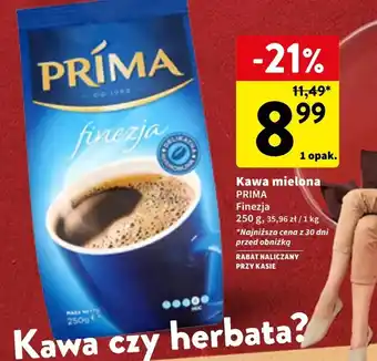 Intermarche Kawa mielona PRIMA 250g oferta