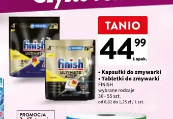 Intermarche Kapsułki do zmywarki . Tabletki do zmywarki FINISH oferta