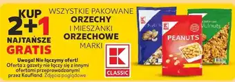 Kaufland WSZYSTKIE PAKOWANE ORZECHY I MIESZANKI ORZECHOWE MARKI Kaufland oferta