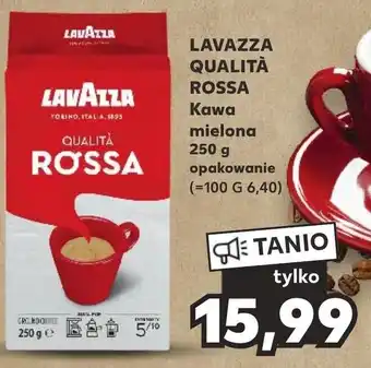 Kaufland LAVAZZA QUALITÀ ROSSA Kawa mielona 250g oferta