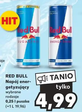 Kaufland RED BULL Napój energetyzujący 0,25 l oferta