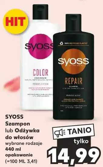 Kaufland SYOSS Szampon lub Odżywka do włosów 440 ml oferta