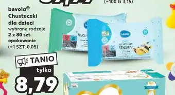 Kaufland bevola Chusteczki dla dzieci 2 x 80 szt. oferta