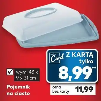 Kaufland Pojemnik na ciasto oferta