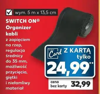 Kaufland SWITCH ON Organizer kabli oferta