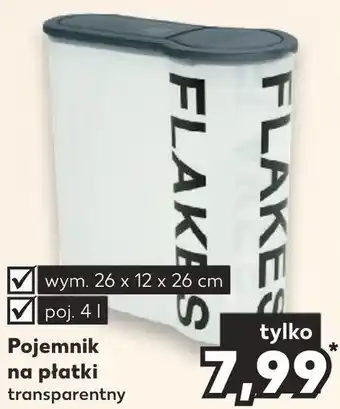 Kaufland Pojemnik na płatki 4l oferta