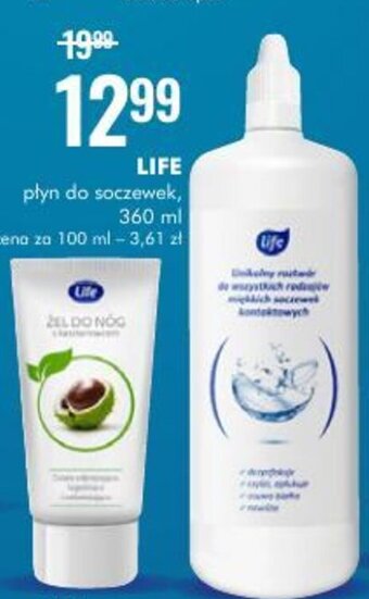 SuperPharm Life płyn do soczewek 360ml oferta